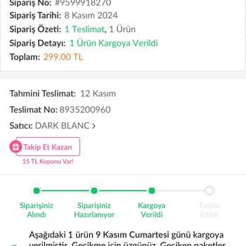Trendyol Siparişimde Teslimat Gecikmesi Ve İlgisizlik