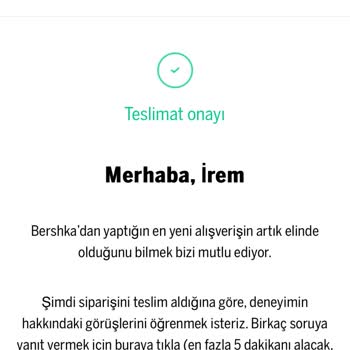 Bershka'dan Ayıplı Ürün Ve Puan İadesi Sorunu