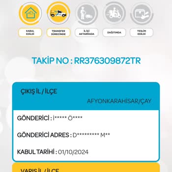 PTT Kargo İle Kıbrıs'a Gönderilen Vekaletnamenin Teslim Edilmemesi