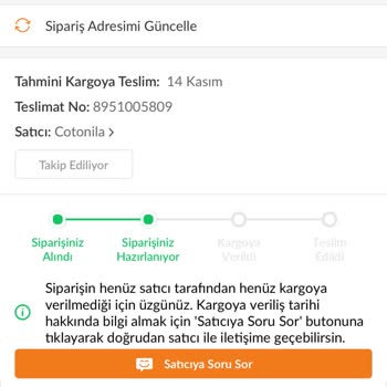 Kargoya Teslim Edilmeyen Ortopedik Yastıklar