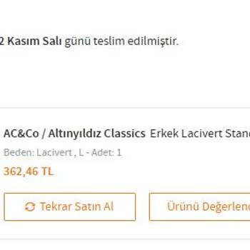 Yanlış Ürün Gönderimi Ve Çözüm Eksikliği