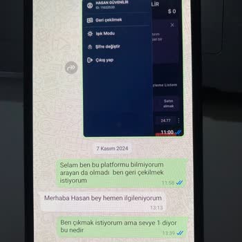 Yatırım Platformunda Para Çekme Sorunları Ve Yanıltıcı Bilgilendirme