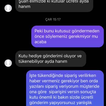Yanıltıcı Ürün Gönderimi Ve Kötü Müşteri Hizmeti