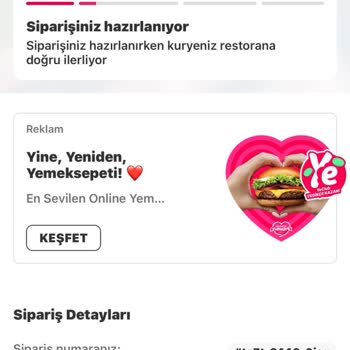 Pizza Siparişim Kayboldu!