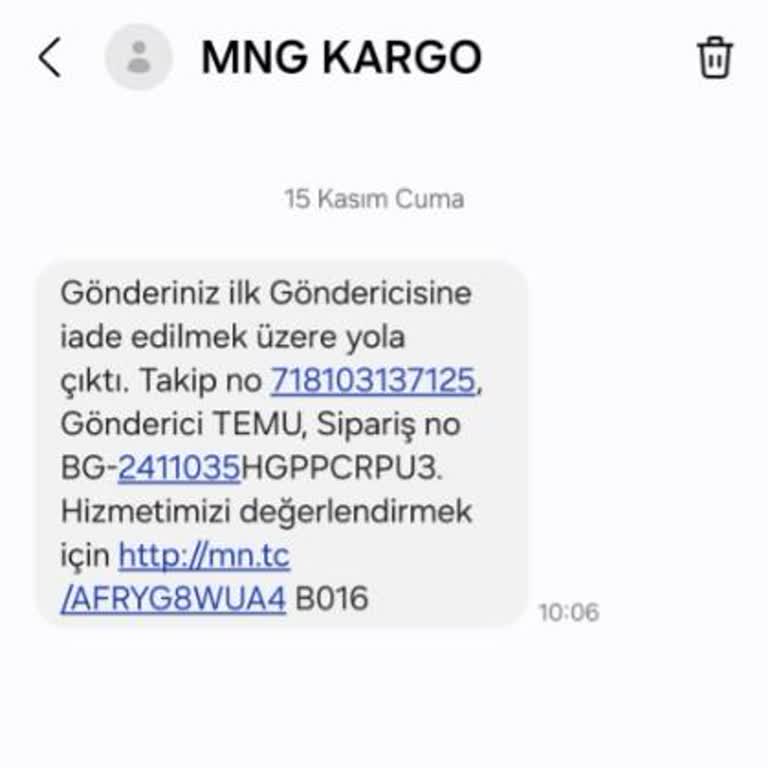 Yanlış İade Edilen Kargo Ve Eksik Bilgilendirme Sorunu