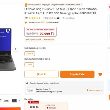 Trendyol'dan Aldığım Laptop İadesi Ve Fiyat Artışı Sorunu