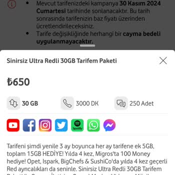 Vodafone'da Fiyat Artışı ve Müşteri Beklentileri
