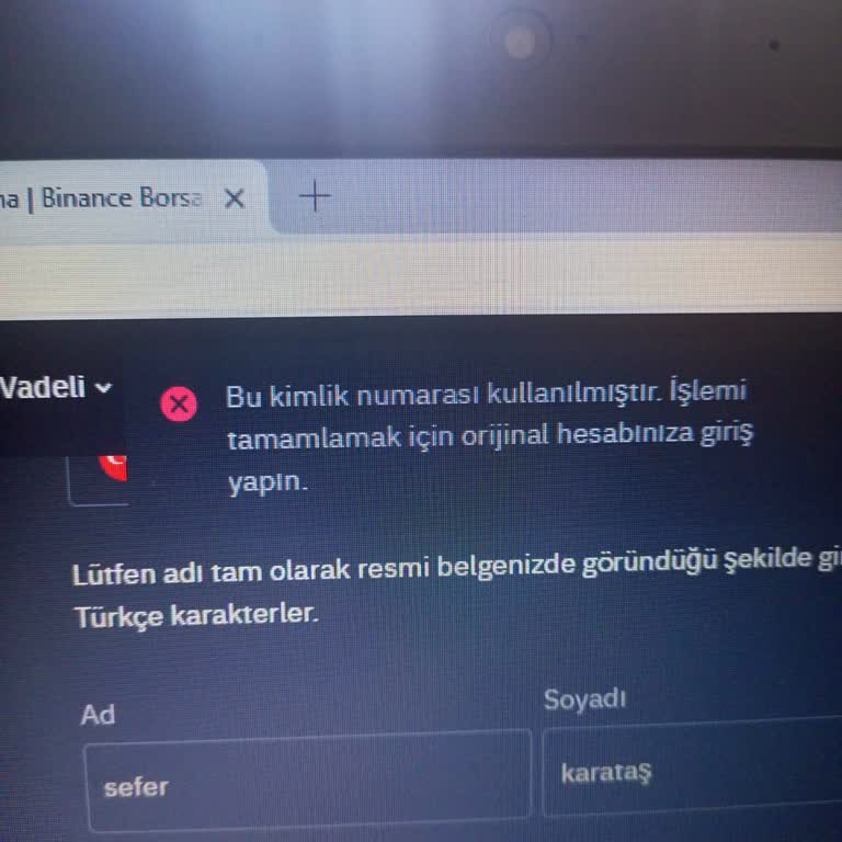 Hesap Doğrulama Sorunu