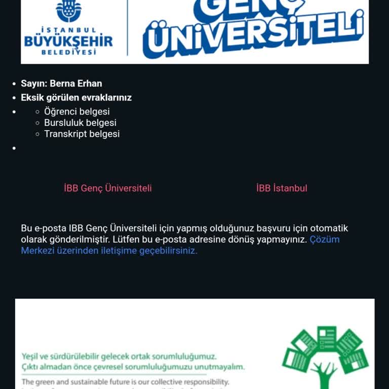 Eksik Belgelerle İBB Yardım Başvurusunda Sorun