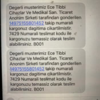 Kargom Nerede? Yeşilırmak Şubesi Teslimat Sorunu