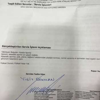 Apple İphone 14 Pro Max Boya Sorunu Ve Değişim Onayı Alınamıyor