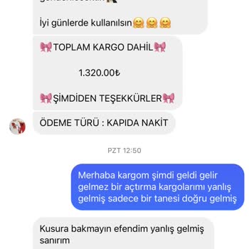Yanlış Ürün Gönderimi Ve İade Sorunu