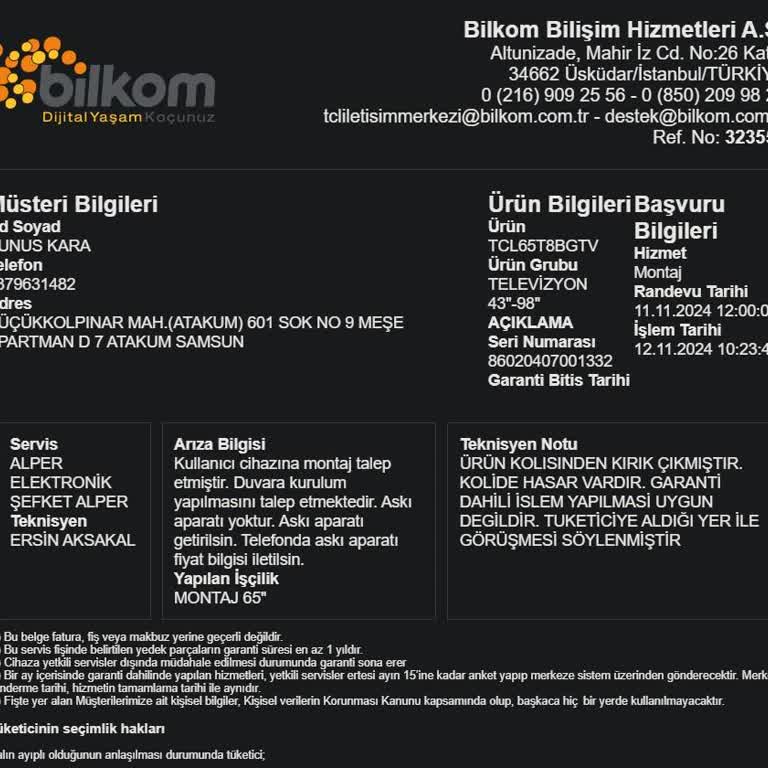 Kırık TV Ve Yetersiz Müşteri Hizmeti: Amazon Alışveriş Deneyimim