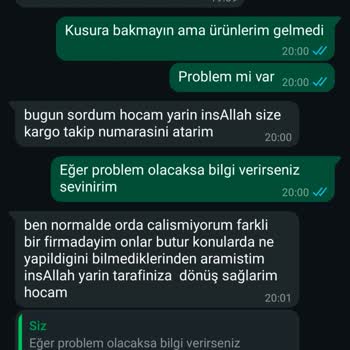 Eksik Gönderilen Ürünler Ve Çözüm Beklentisi