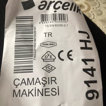 Arçelik Çamaşır Makinesi Sorunları Ve Destek Eksikliği