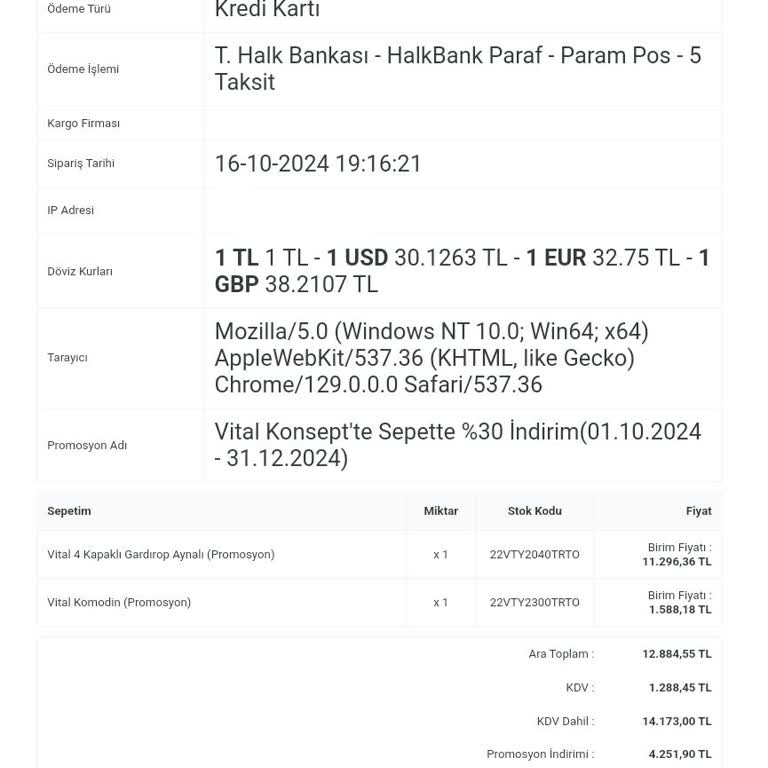 Teslimat Süresine Uymayan Sipariş Ve Yetersiz Müşteri Hizmeti