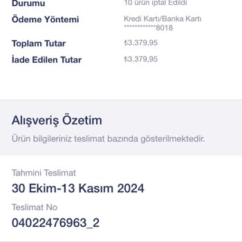 Penti'nin Kampanya Ve İptal Sorunları