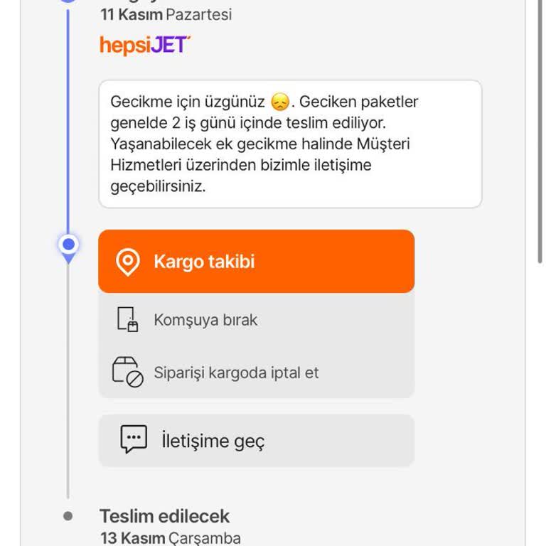 Sipariş Teslimatında Ve İade Sürecinde Yaşanan Sorunlar