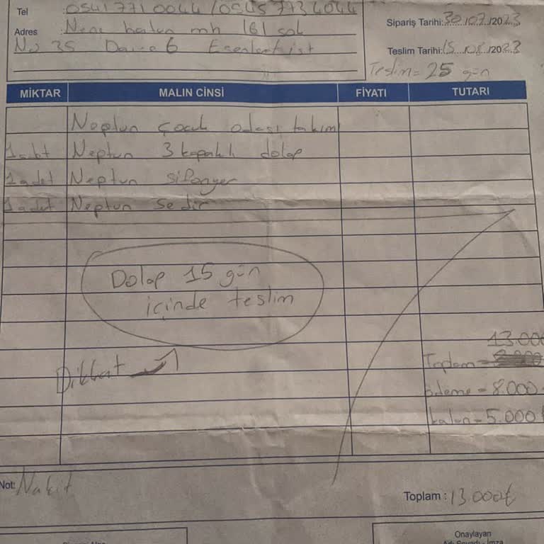 Ücretsiz Kurulum Sözü Tutulmadı