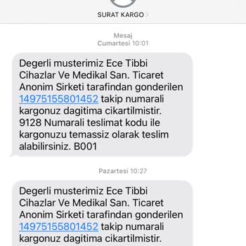 Teslim Edilemeyen Kargo Ve İletişim Sorunları