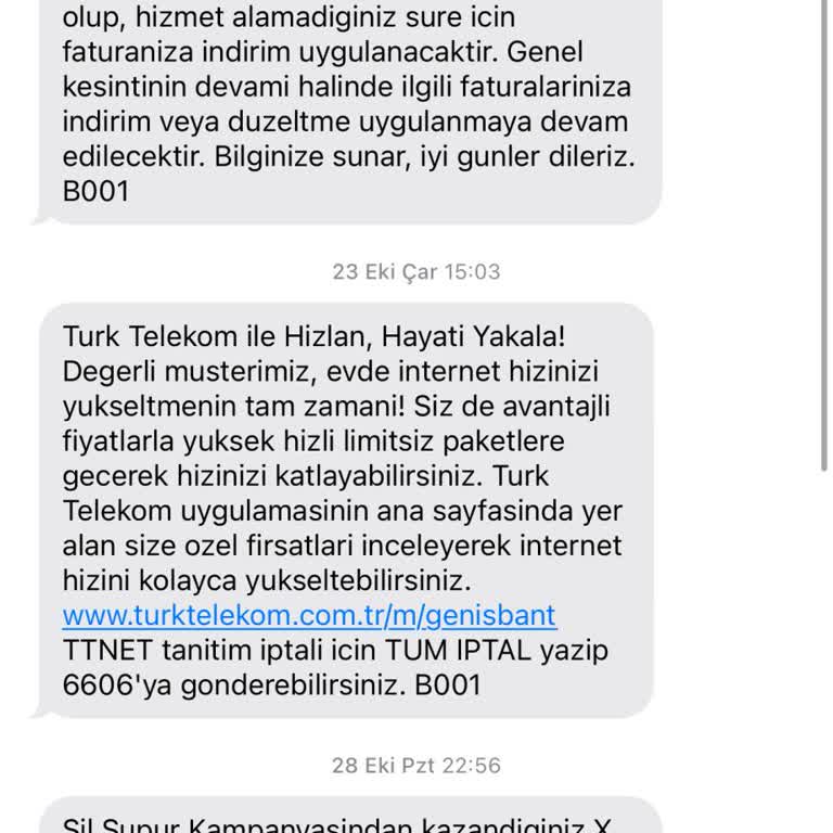 Faturadaki İndirim Sözü Yerine Getirilmedi