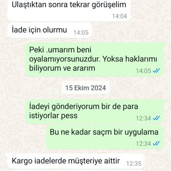 Yanlış Ürün Gönderimi Ve İade Sorunu
