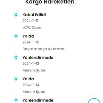 LCW Online Siparişimde Kargo Teslimat Sorunu