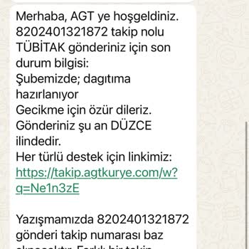 TÜBİTAK Kargom 2 Aydır Teslim Edilmedi