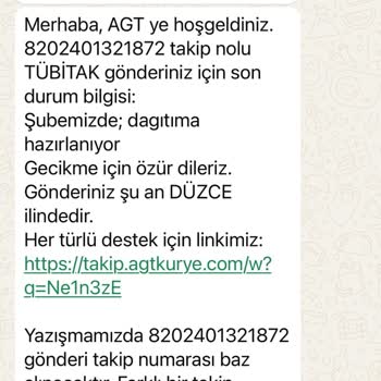 TÜBİTAK Kargom 2 Aydır Teslim Edilmedi