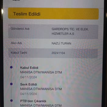Teslim Edilmemiş Siparişler Ve İletişim Sorunları