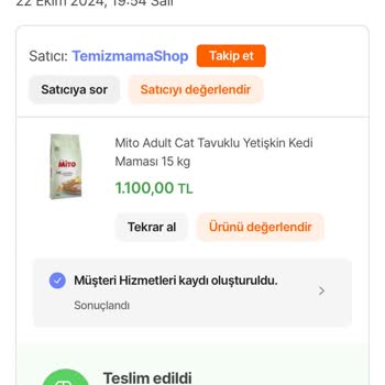 Kediler Mamasını Beğenmedi, İade Sürecinde Mağduriyet Yaşandı