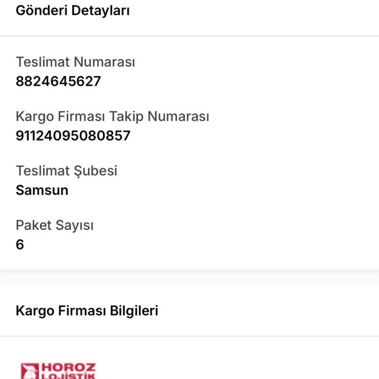 Horoz Lojistik İle Teslimat Kabusu: Ürün Kapıya Bile Ulaşmadı!