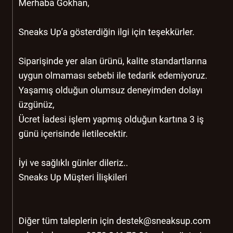 Stokta Olmayan Ürün Satışı Ve İptal Sorunu