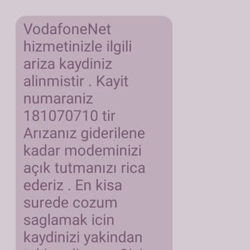 Vodafone Ev İnternetinde Sürekli Kesinti Ve Fatura Sorunları