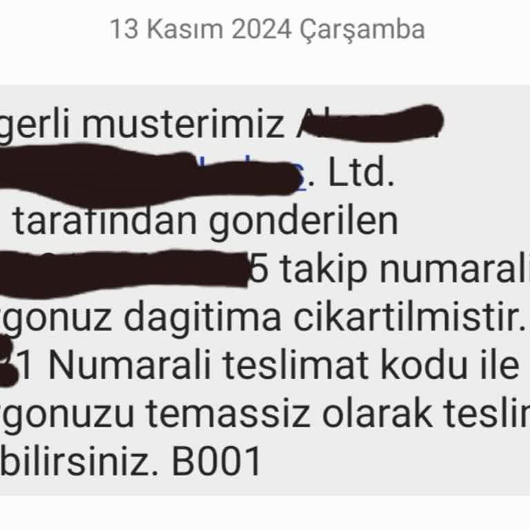 Sürat Kargo'nun Bitmeyen Teslimat Sorunu