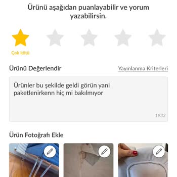 Koltuk Takımı Hayal Kırıklığı