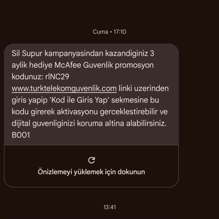 Türk Telekom'un Yetersiz Hediye Ve Şebeke Hizmeti