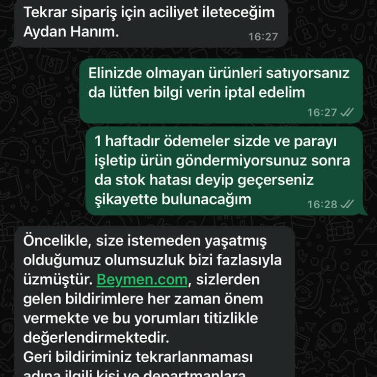 Beymen Mağazasında Uzayan Tedarik Süreci Ve Yetersiz Müşteri Hizmetleri