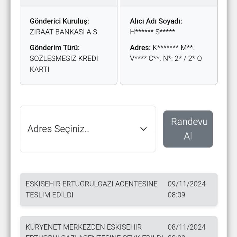Kuryenet Teslimat Gecikmesi Ve İletişim Sorunu