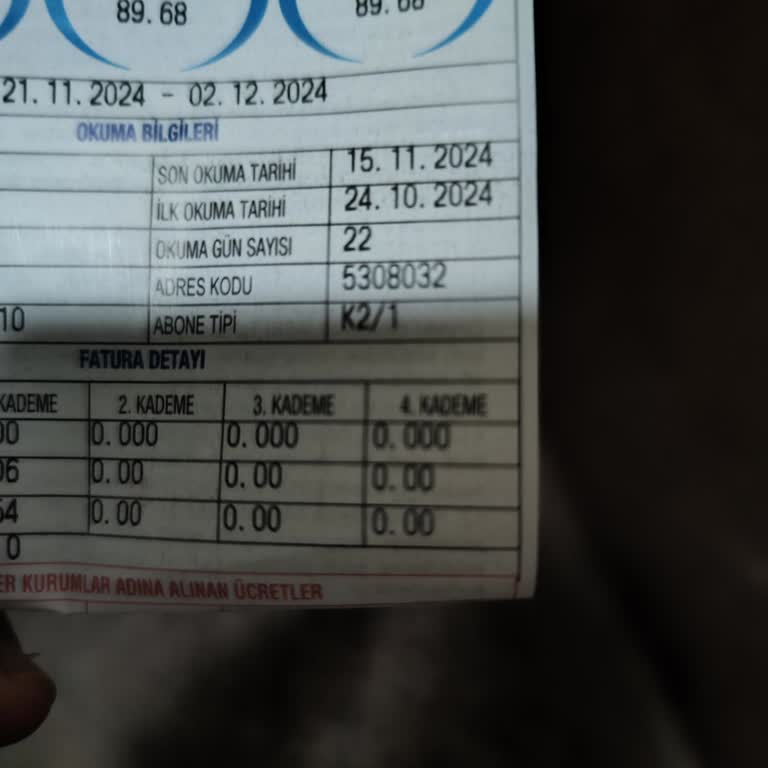 ASKİ'nin Fatura Kesim Süresi Hakkında Şikayet