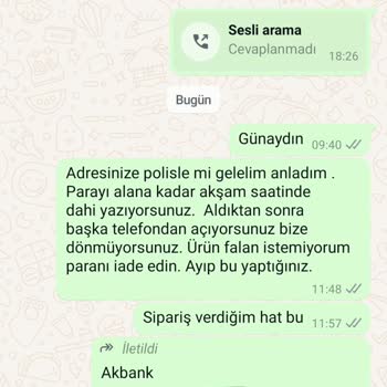 Sipariş Sonrası İlgisizlik Ve Mağduriyet