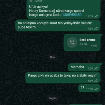 Sipariş Sonrası İlgisizlik Ve Mağduriyet