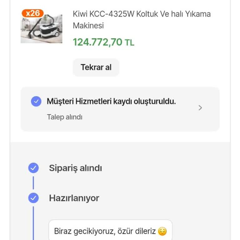 Siparişim Neden Hala Kargoya Verilmedi?