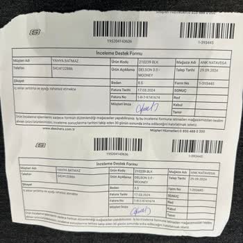 Skechers Ayakkabıda Erken Aşınma Sorunu
