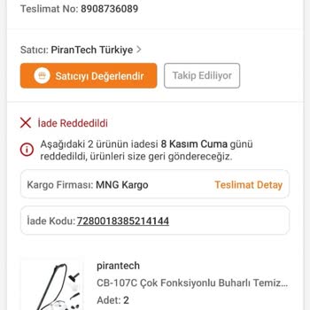 Kayıp Ürün Ve İade Sorunu