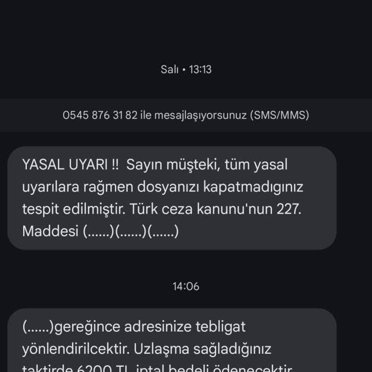 jigolositesi.com.tr Yanlış Üyelik Ve Tehdit Mesajları Hakkında Şikayet