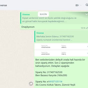 Vivense Nakliye Ve İade Sürecinde Büyük Hayal Kırıklığı
