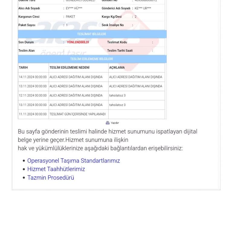Aras Kargo'nun Teslimat Krizi: Ürünüm Nerede?
