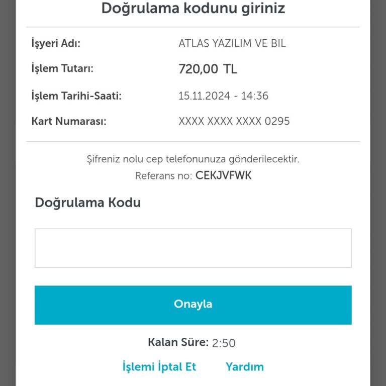 Operatör Değişikliği Sonrası Güvenli Ödeme Sorunu