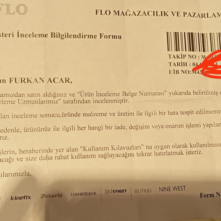 Ayakkabı İade Sürecinde Müşteri Mağduriyeti